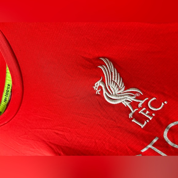 Vintage 2018 Liverpool FC ⚽️ New Balance Soccer Jersey LFC Betvictor EPL - Picture 6 of 15